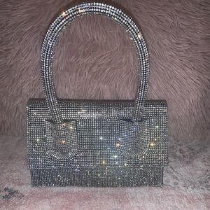 Glitter Evening Clutch Bag
